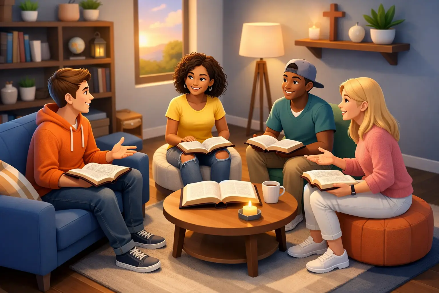 Bible Study Group for Young Adults That Fits