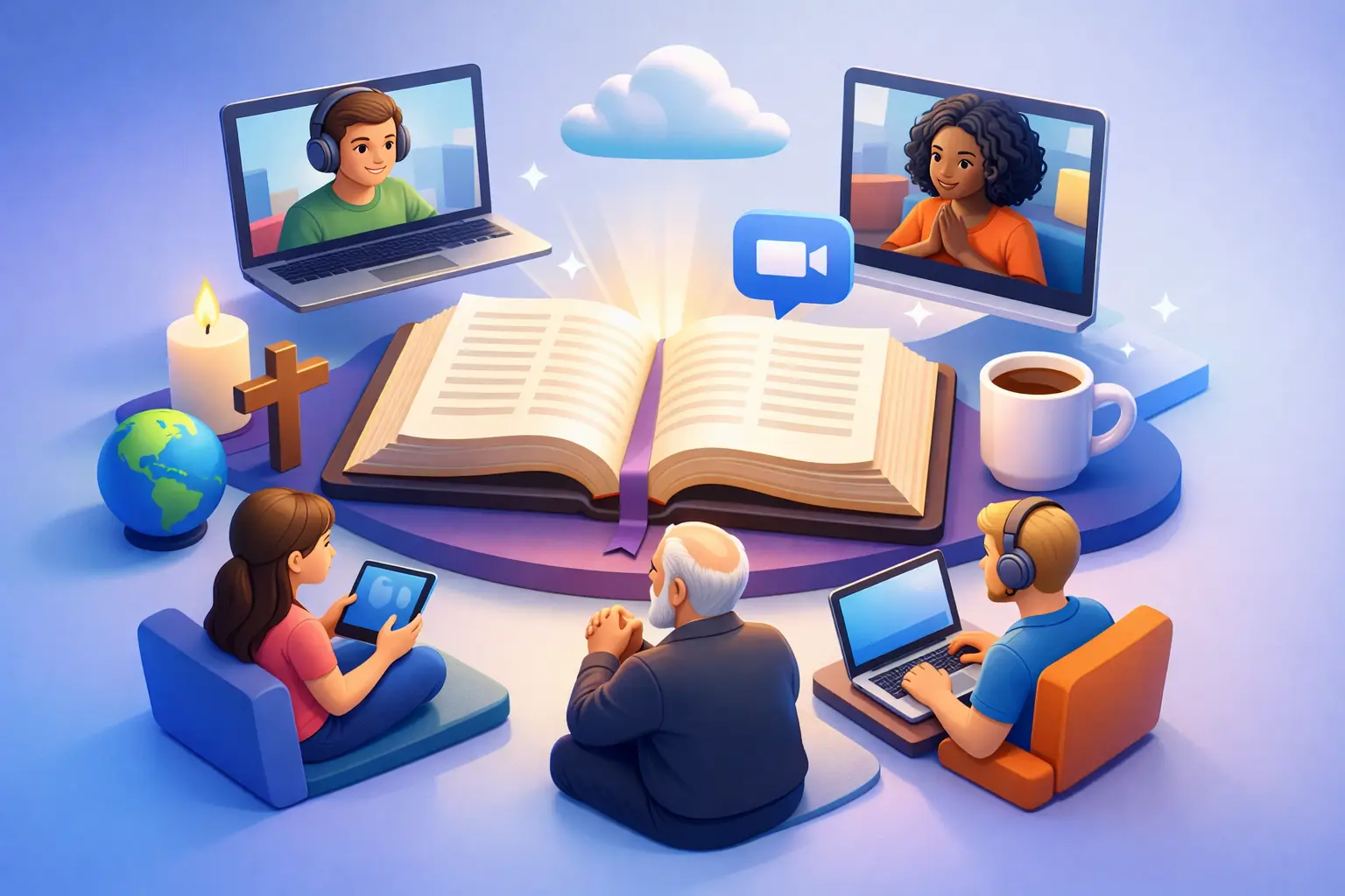 How online bible study groups actually help