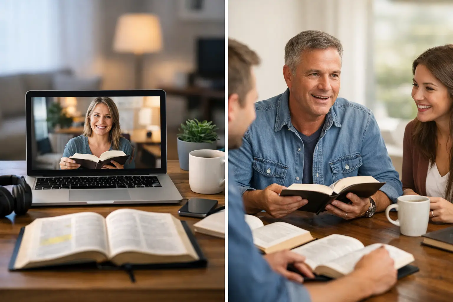 Online Versus In Person Bible Study