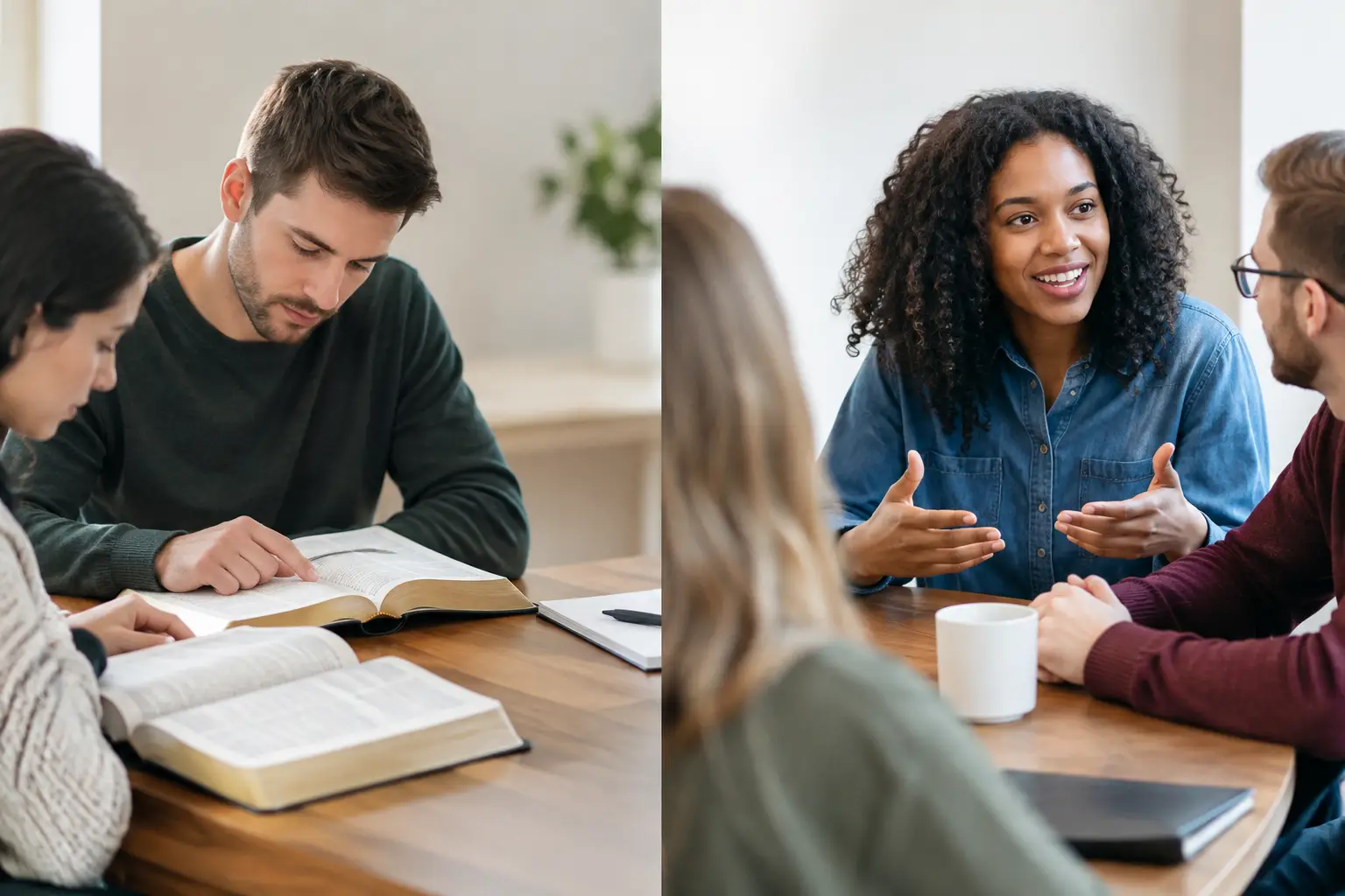 Structured Bible Study Versus Conversation